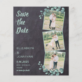 Haushalt Rustikaler Foto Grünpflanzen QR-Kodex Sav