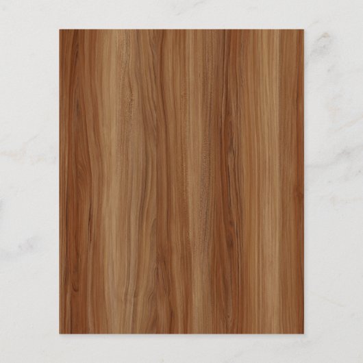 Haushalt Rustikaler Herbst Herbstvorladung (Rückseite)