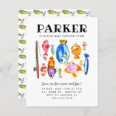 Haushalt Rustikaler O-Fish al Reel Fun Fishing Bir (Vorne/Hinten)