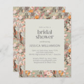 Haushalt Rustikales Blatt Grünes Brautparty Boho (Vorne/Hinten)