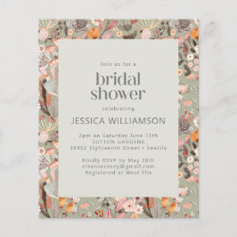 Haushalt Rustikales Blatt Grünes Brautparty Boho