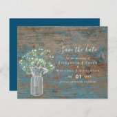 HAUSHALT Rustikales Holz Gypsophila Speichern Sie  (Vorne/Hinten)