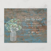 HAUSHALT Rustikales Holz Gypsophila Speichern Sie  (Vorderseite)