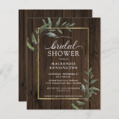 Haushalt Rustisches Eukalyptus-Brautparty (Vorne/Hinten)