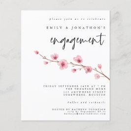 Haushalt Sakura Cherry Blossom Verlobung Einladung