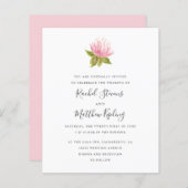 HAUSHALT - Schöne Hochzeit pinkfarbener grüner Blu (Vorne/Hinten)