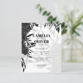 HAUSHALT Schwarze Rose Elegante White Wedding Einl (Stehend Vorderseite)