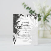 HAUSHALT Schwarze Rose Elegante White Wedding Einl (Stehend Vorderseite)