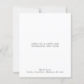 HAUSHALT Schwarzes Gold Glitzer Skript glücklich N (Rückseite)