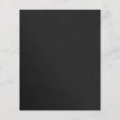 HAUSHALT Schwarzes Skript 40. Erwachsene Geburtsta (Rückseite)