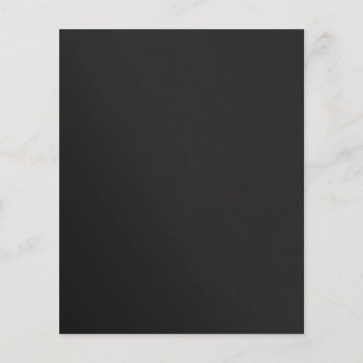 HAUSHALT Schwarzes Skript 40. Erwachsene Geburtsta (Rückseite)