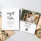 HAUSHALT Sehr schönes Herz Script Foto QR Code Hoc