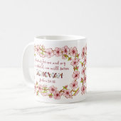 Haushalt Serve Jehovah Scripte Tasse (Vorderseite Links)