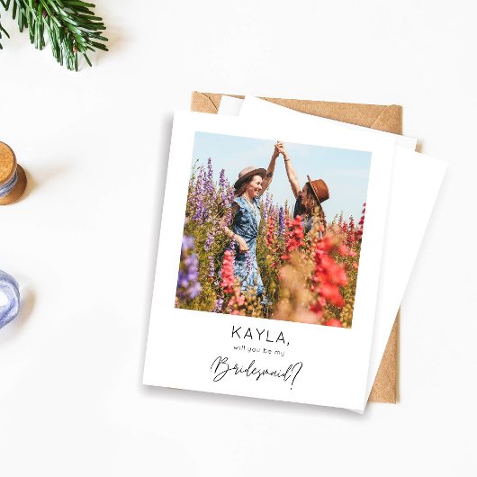 Haushalt Sofortiges Foto mein Bridesmaid-Vorschlag