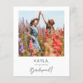 Haushalt Sofortiges Foto mein Bridesmaid-Vorschlag (Vorderseite)