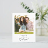 Haushalt Sofortiges Foto mein Bridesman-Vorschlag (Stehend Vorderseite)