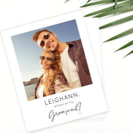 Haushalt Sofortiges Foto mein groomsmaid-Vorschlag