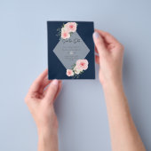 HAUSHALT SPAREN DIE DATEN - Rosa Rosen Flyer (Gruppe)