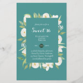 HAUSHALT Süß 16, 16. Geburtstag Blumenladen (Vorderseite)