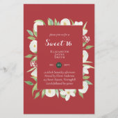 HAUSHALT Süß 16, 16. Geburtstag Blumenladen (Vorderseite)