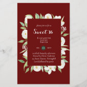 HAUSHALT Süß 16, 16. Geburtstag Blumenladen (Vorderseite)