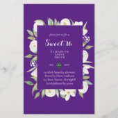 HAUSHALT Süß 16, 16. Geburtstag Blumenladen (Vorderseite)