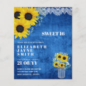 HAUSHALT Süß 16, 16. Geburtstag Blumenladen (Vorderseite)