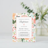 HAUSHALT Taufe Rosa farbenfrohe Blume (Stehend Vorderseite)