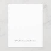 HAUSHALT Taufe Rosa farbenfrohe Blume (Rückseite)