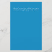 HAUSHALT Tropischer Leaf Hawaiian Luau Hochzeit (Rückseite)