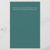 HAUSHALT Tropischer Leaf Hawaiian Luau Hochzeit (Rückseite)