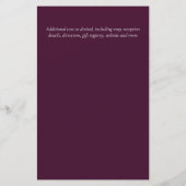 HAUSHALT Tropischer Leaf Hawaiian Luau Hochzeit (Rückseite)