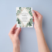 Haushalt Tropisches Magnolia Süß 16 Einladung Flyer (Gruppe)