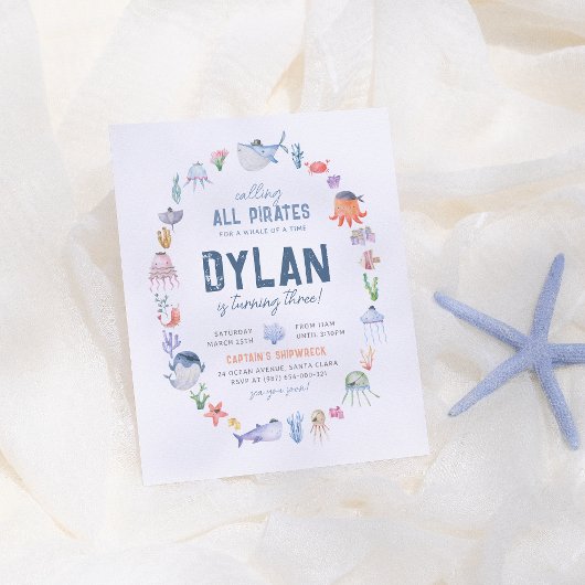 Haushalt unter dem Seeräuberpiel zum Geburtstag