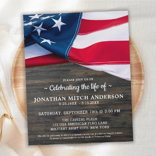 Haushalt Veteran Patriotische Feier des Lebens Inv