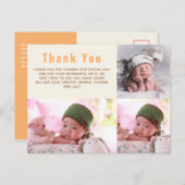 HAUSHALT Vielen Dank FOTO Cards NEW BABY Girl Boy Postkarte (Vorne/Hinten)