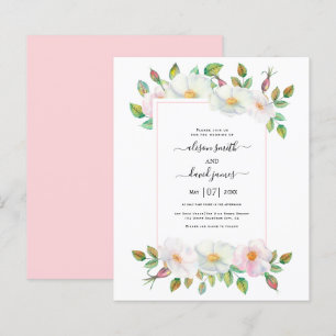 HAUSHALT Weiße Rose Hochzeit