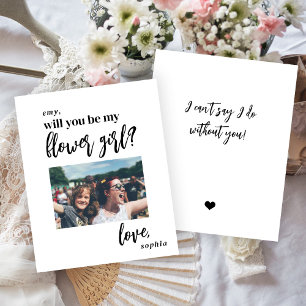 Haushalt werden Sie meine Blume Mädchen Foto Vorsc