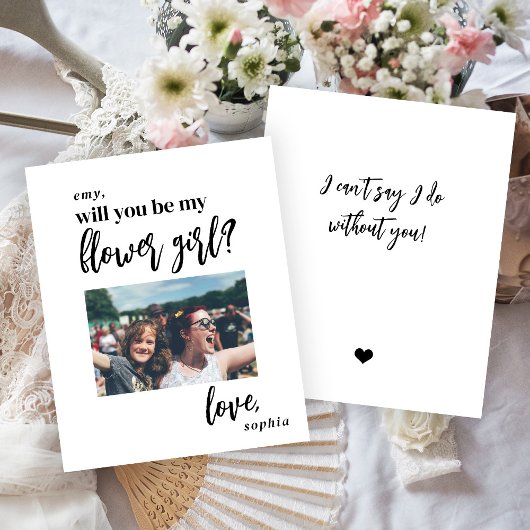 Haushalt werden Sie meine Blume Mädchen Foto Vorsc