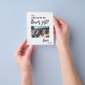 Haushalt werden Sie meine Blume Mädchen Foto Vorsc Flyer (Gruppe)