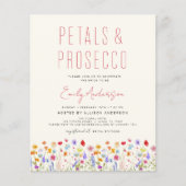 Haushalt Wildblume Petals & Prosecco Brautparty (Vorderseite)
