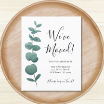 Haushalt Wir haben die Änderung der Adresse Eukaly