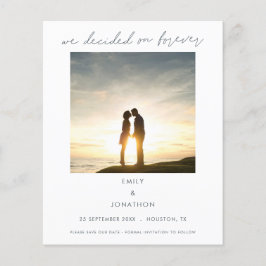 Haushalt Wir haben über ewig Foto Save the Date en