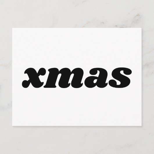 Haushalt Xmas Postkarte (Vorderseite)
