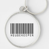 Haushälterin-Bar-Code Schlüsselanhänger (Vorne)