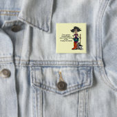 Haushälterin-Spaß Button (Beispiel)