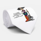 Haushälterin-Spaß Krawatte (Gerollt)