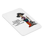 Haushälterin-Spaß Magnet (Rechte Seite)