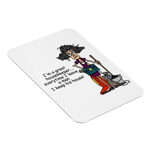 Haushälterin-Spaß Magnet (Rechte Seite)