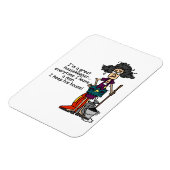 Haushälterin-Spaß Magnet (Linke Seite)